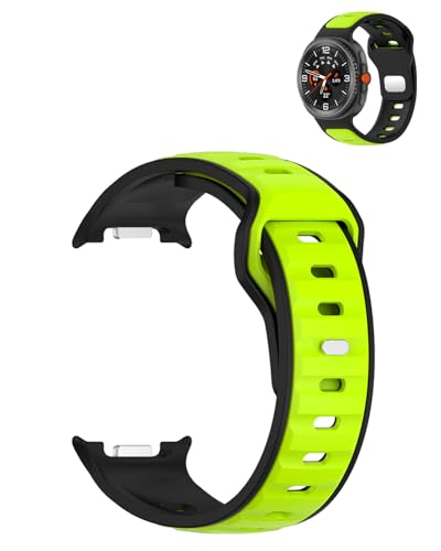 Image of Bands for Samsung Watch 8 Smartwatch,Sport quick-release Silicone Band for Samsung Watch 8,Soft Lightweight & Ventilated Comfort Replacement Smartwatch Strap,Adjustable Wristband
