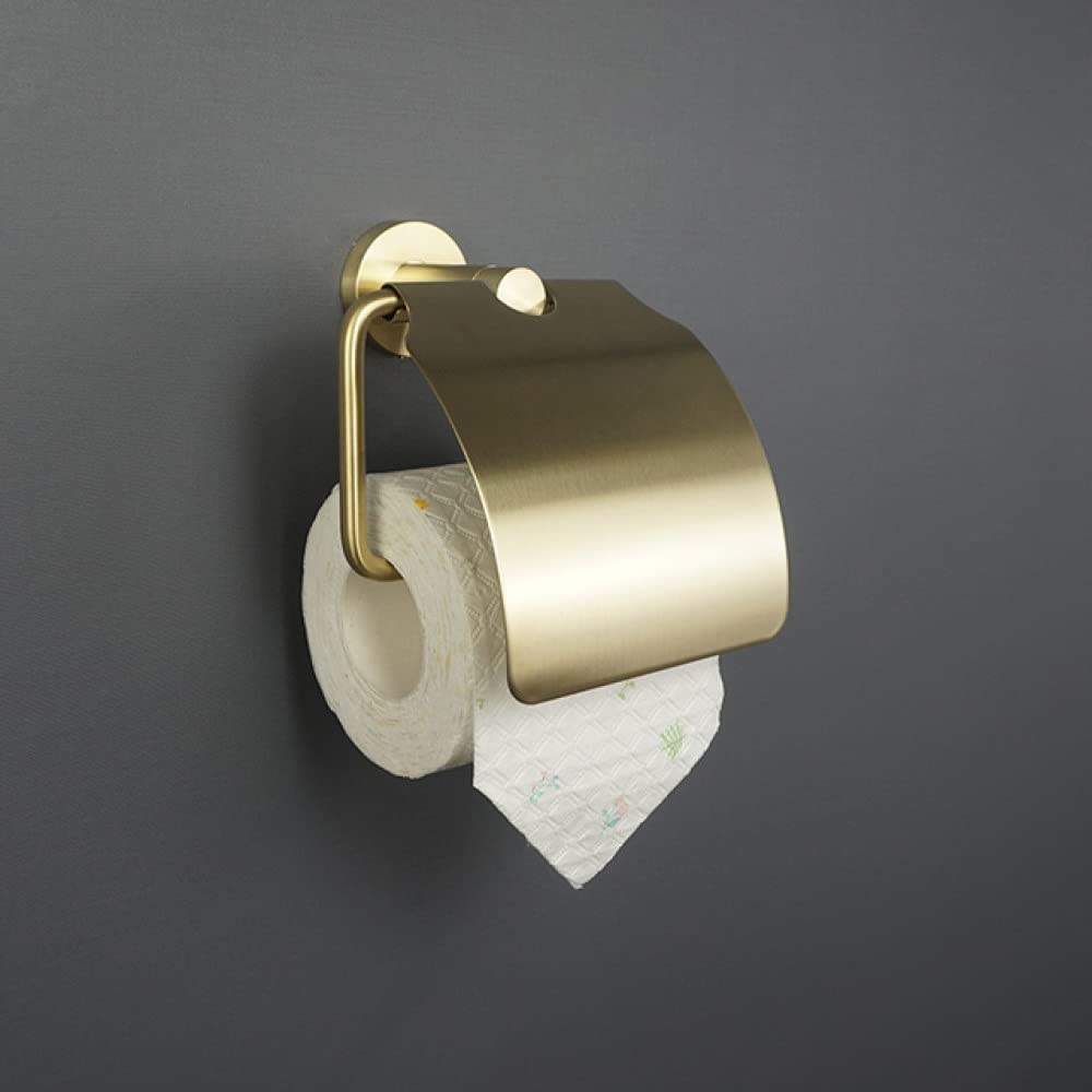 Pack accessoires salle de bain antirouille or pour éviter le bazar