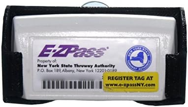 Suporte para transponder EZ-Pass e I-Pass com fixação por 3 ventosas Free Thought Designs TOLL10GEN1BK preto
