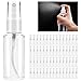 OPAMOO 60 Stück Sprühflasche Klein, 30ml Parfümzerstäuber Nachfüllbar Feinnebel Sprühflasche Leer Kunststoff Mini Sprühflaschen Tragbares Transparente Sprayflasche für Parfüm Körperpflege Flüssigkeit Klein 3 günstig Kaufen-OPAMOO 60 Stück Sprühflasche Klein, 30ml Parfümzerstäuber Nachfüllbar Feinnebel Sprühflasche Leer Kunststoff Mini Sprühflaschen Tragbares Transparente Sprayflasche für Parfüm Körperpflege Flüssigkeit