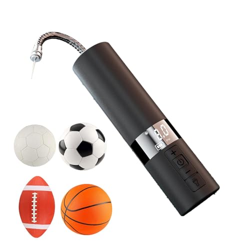 Bomba eléctrica de bola rápida con aguja y boquilla, bomba de aire para inflables, baloncesto atlético, fútbol, voleibol, fútbol, bomba de aire para fútbol, baloncesto, balones de fútbol, voleibol