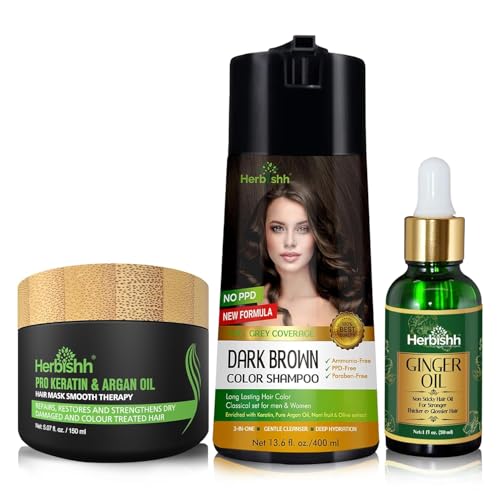 Champú Tinte para Cabello con Shampoo, Aceite y Mascarilla 180mL miniatura 1