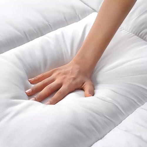 لباد مرتبة كلاسيك 10 سم 200 × 140 فندقي من سليب X فاكتوري، من سليب اكس فاكتوري، البوليستر، Full، ابيض