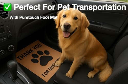 Image of Car Disposable Paper Foot Mat for Bus,Van,Truck,Crew Cab,Car Printing Papers, Paper Interior Automotive Mats,Universal Size, Brown (Pack of 800)
