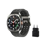 Samsung Galaxy Watch Ultra LTE 47mm + Cargador - Smartwatch, Control de Salud, Seguimiento Deportivo, Titanio (Versión Española)