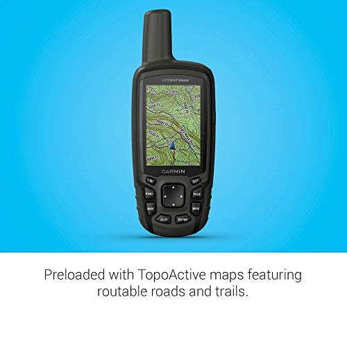 Garmin Gpsmap 64Csx, Handheld Gps With Altimeter, Compass And 8 Mp Camera, Preloaded With Topoactive Maps (Renewed) #TOP3