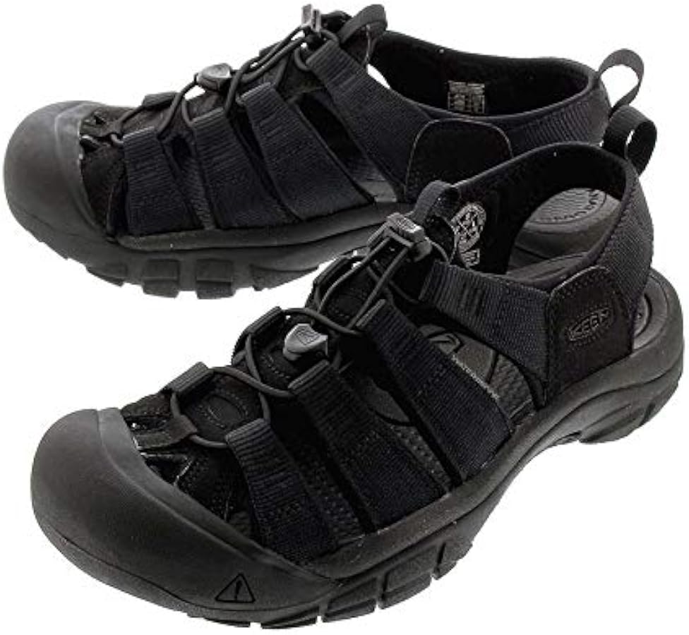 Amazon | [キーン] MEN NEWPORT H2 TRIPLE BLACK 【メンズ】 25.5cm