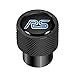 iPick Image for Ford Focus RS Black Easy-Grip Aluminum Tire Valve Stem Caps