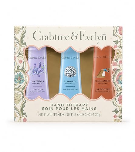 Image of Crabtree & Evelyn | Gardeners, LaSource & Lavender Hand Therapy Gift Set | 3 X 100g