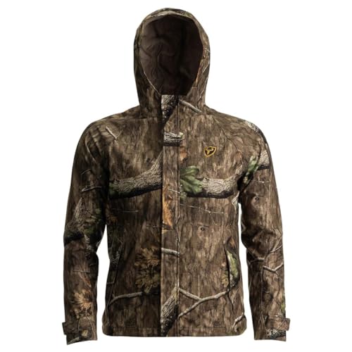 Image of SCENTBLOCKER Men's Lightweight Waterproof Breathable Camo Rain Jacket