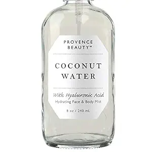 BEAUTE DE PROVENCE | Face & Body Mist Spray - Hydrating Coconut Water With Moisturizing Hyaluronic Acid