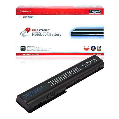 DR. BATTERY 480385 001 Batería Compatible con HP Pavilion dv7 1125ea dv7 1020ev dv7 2070ea dv7 2177cl dv7 2215sa dv7 2110sa dv7 2170el dv7 2230sa dv7 3110ea dv7 3111ea dv7 3175ev [14.4V / 63Wh]