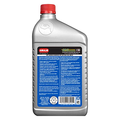 Aceite para motor SAE 50W 1 cuarto miniatura 2