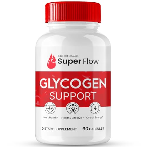 Super Flow Glycogen Support, Super Flow Glyco Optimizer Capsules, Glycogen Super Flow, SuperFlow Glycogen Support Pills, SuperFlow Glycogen Support Reviews, Blood Support Formula Supplement (1 Pack)