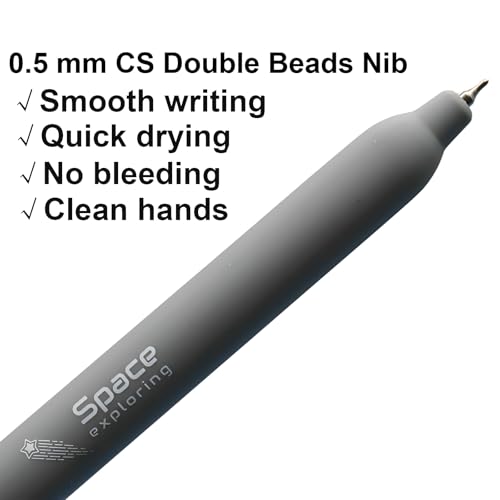 Bolígrafos Maydahui Gel Negro 0.5 mm Pack 12 pcs miniatura 3