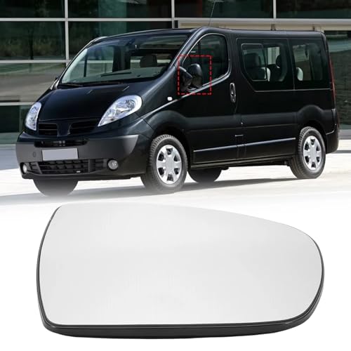Verre de rétroviseur pour Trafic MK2 2001-2014 dégivrant - 3