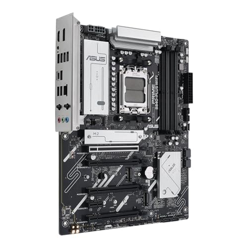 Image of ASUS Prime B840-PLUS WiFi-CSM AMD AM5 B840 ATX Commercial CSM Motherboard, Advanced AI Ready, DDR5, PCIe 4.0, 3X M.2, Wi-Fi 6E, 2.5G LAN, DP, HDMI, USB Type-C, BIOS Flashback, ASUS Control Center