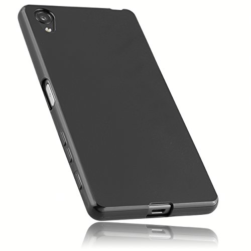 mumbi Coque de protection pour Sony Xperia X TPU gel silicone noir