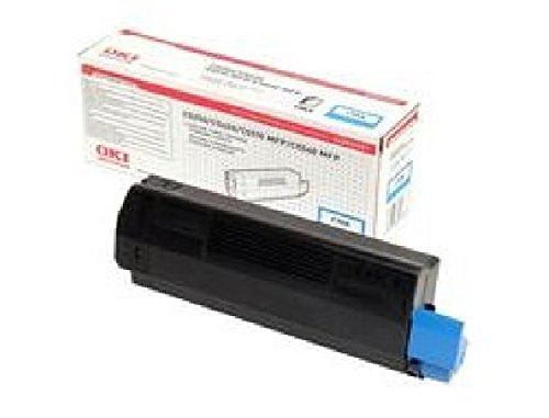 Toner cyan OKI 42804547 d'origine pour imprimantes C5250 et C5450dn