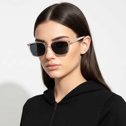 Image of Vincent Chase By Lenskart | Full Rim Square | Polarized Sunglasses Stylish |100% UV Protected | For Men & Women (Large, VC S18707)