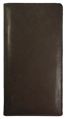Bullz Genuine Leather Checkbook Cover Wallet Organizer with Credit Card Holder4