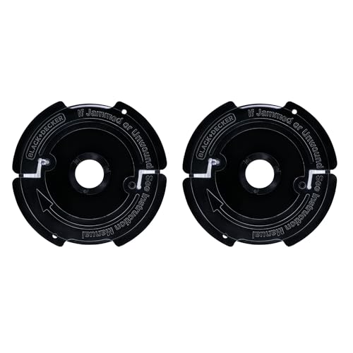 Image of Black+Decker Genuine OEM Authentic Weed Eater String, Trimmer Line Replacement Spool, Autofeed 30 ft, 0.065-Inch, 2-Pack (AF-100-2)
