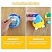 Silicone Case for Tamagotchi Paradise Accessories - 2Pcs Screen Protector with Soft Stand Up Cover Carrying Lanyard and Knob Cover for Tamagotchi Paradise Sleeve Toy (Yellow)