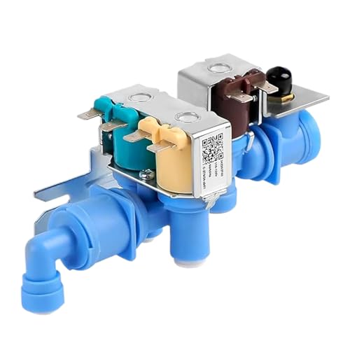 jebyltd 242252702 Válvulas De Entrada Agua Triples para Un Suministro Constante Agua En Refrigeradores Comerciales Y Domésticos Operaciones Suaves Válvulas Refrigerador Fácil Instalación