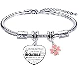 🎁 Regalos de graduación: regalos de graduación 2023, regalos de graduación de secundaria, regalos de graduación universitaria, regalos de graduación para hija, nieta, hermana, sobrina, amiga. Pulsera de graduación inspiradora, gran recuerdo para graduados.