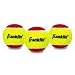 Franklin Sports Starter Pressureless Training Tennis Balls - 3 Pack - Red