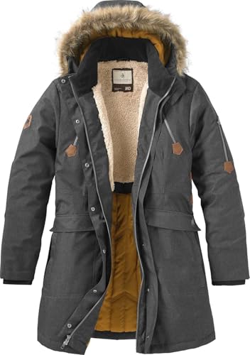 Legendary Whitetails Women's Anchorage Parka, Dark Coal Heather, Medium
