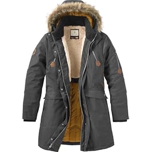 Legendary Whitetails Women’s Parka Winter Coat with Hood Water Resistant Shell Polyfill Insulated