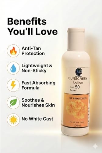 Image of NP Sunscreen Lotion SPF 50 PA+++