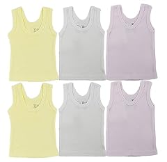 Pink/Yellow/White/6-pack
