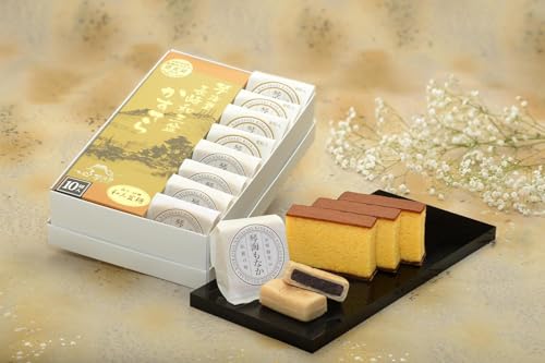 [詰め合わせセット]長崎 和三盆 かすてら 1号&長崎銘菓の琴海もなか2種×各4個 お菓子 おやつ スイーツ
