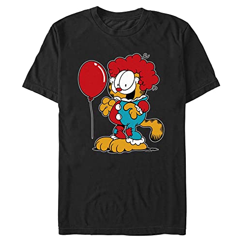 T-shirt Garfield Nickelodeon homme manches courtes noir XL Tall