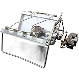 NiuLumea Estufa de gas portátil para camping y uso al aire libre, estufa plegable de isobutano de 2800 W con base electrónica y triangular, aleación de aluminio