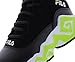Fila Mb Boys Shoes Size 12, Color: Black/Lime