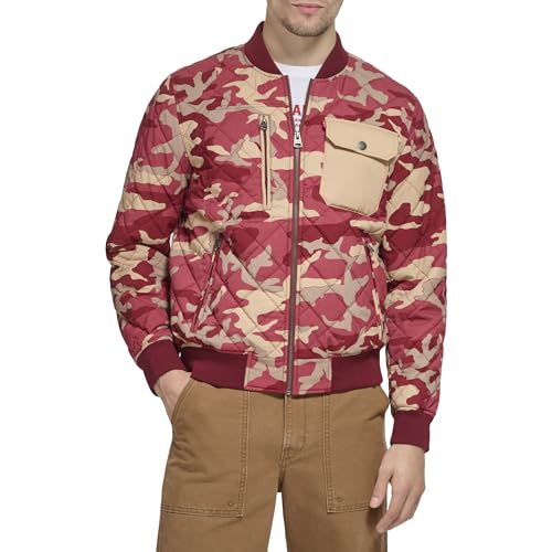 Image of Levi's Men's Levi's Men's Diamond Quilted Bomber Jacket