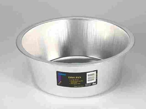 Harold Import Round Dish Pan Silver