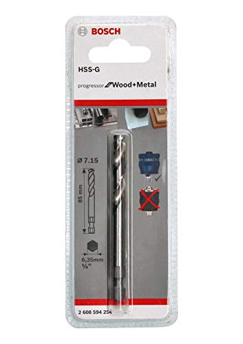 Bosch Broca Guia Para Suporte Powerchange Plus Hss-G Ø 7 15X85 Mm