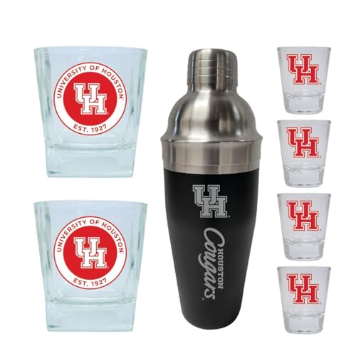 Set Licenciado Colegial de Copas y Vasos 7 piezas