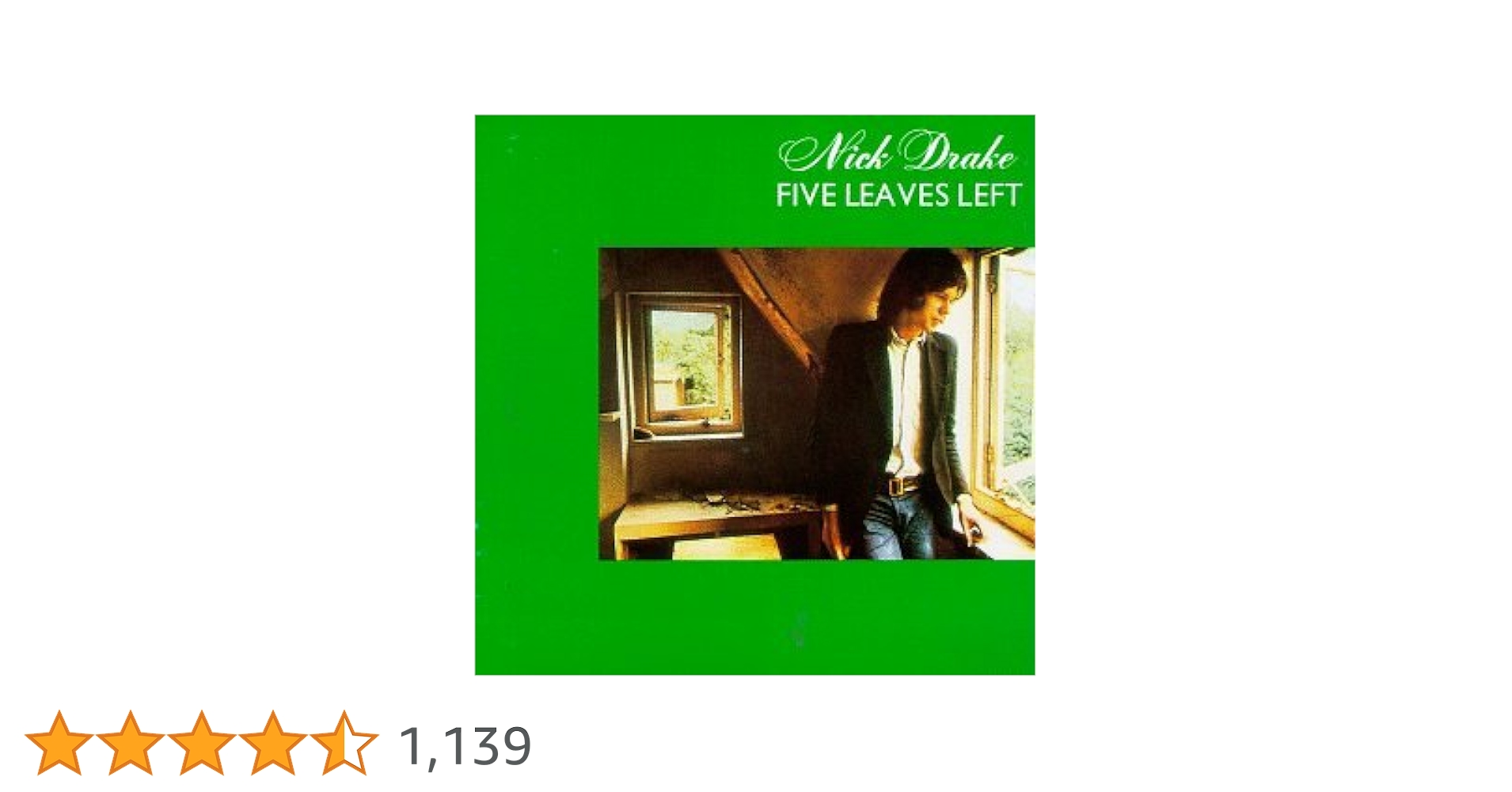 Amazon.co.jp: Five Leaves Left: ミュージック