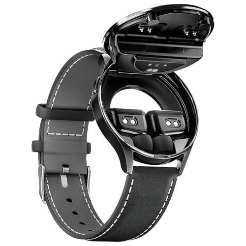 Funabridge Smart Watch 2 in 1 con auricolari, 1,39 pollici/35 mm,...