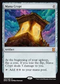 Amazon.co.jp: Magic : the Gathering – Mana Crypt ( 225 / 249