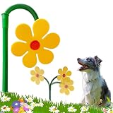 CUTENNIOU Crazy Daisy Sprinkler Funny Sunflower Flower Sprinkler for Dogs