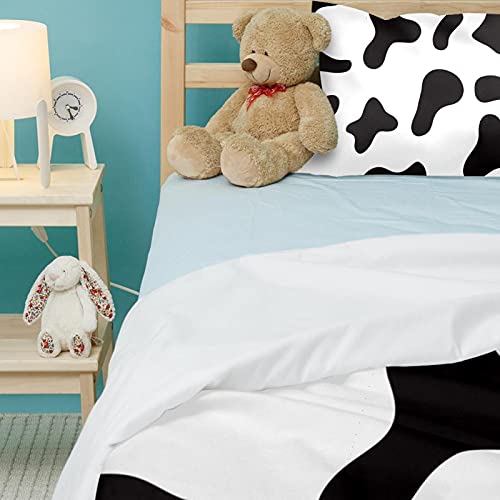 Housse de couette motif vache parure de lit pour chambre cosy - 5