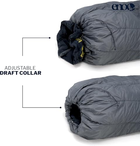 Image of ENO, Eagles Nest Outfitters Vesta TopQuilt Water-Repellent and Insulated Hammock Blanket, Storm