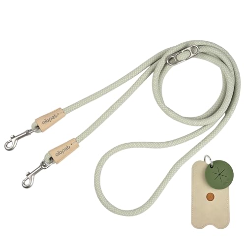 AIBPET『犬リード 肩掛けリード（green／10mm）』