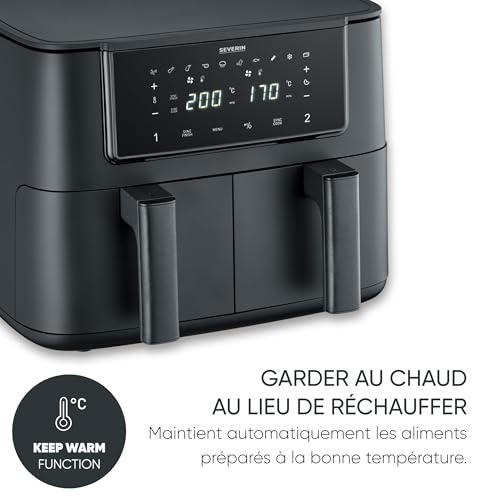 SEVERIN Friteuse à air chaud Line "Dual FR 2463 - vue 10